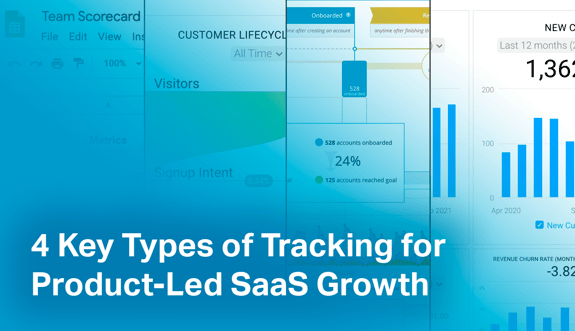 4 Types of SaaS Tracking for Product-Led Growth